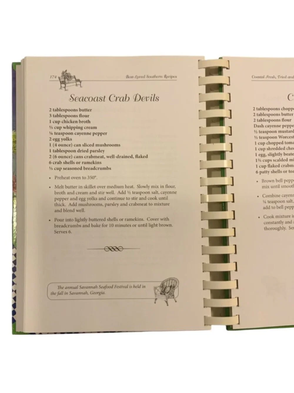 Best-Loved Southern Recipes Cookbook Spiral Bound 2009